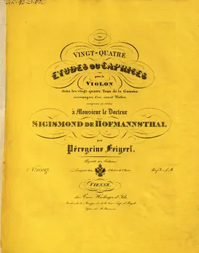 24 Etudes or Caprices