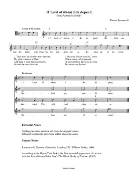 O Lord of whom I do depend