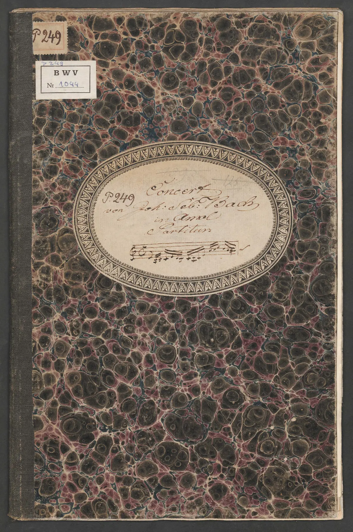 Concerto for Flute, Violin and Harpsichord - Page 1