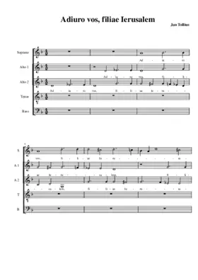 Adiuro vos, filiae Ierusalem