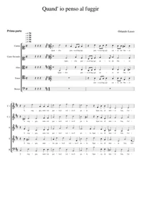 Quand'io penso al fuggir