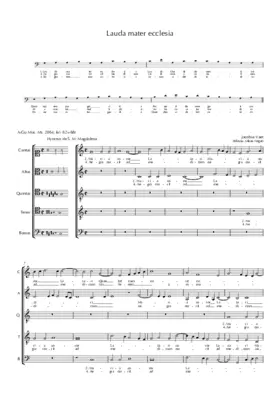 Lauda mater ecclesia