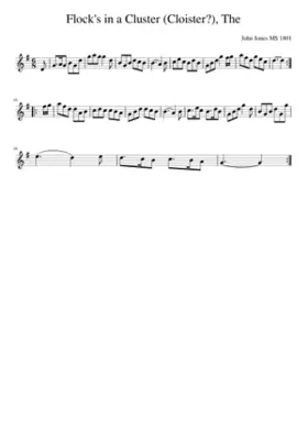 The Flock's in a Cluster (Cloister?)