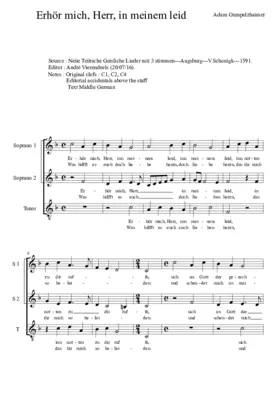 Erhör mich, Herr