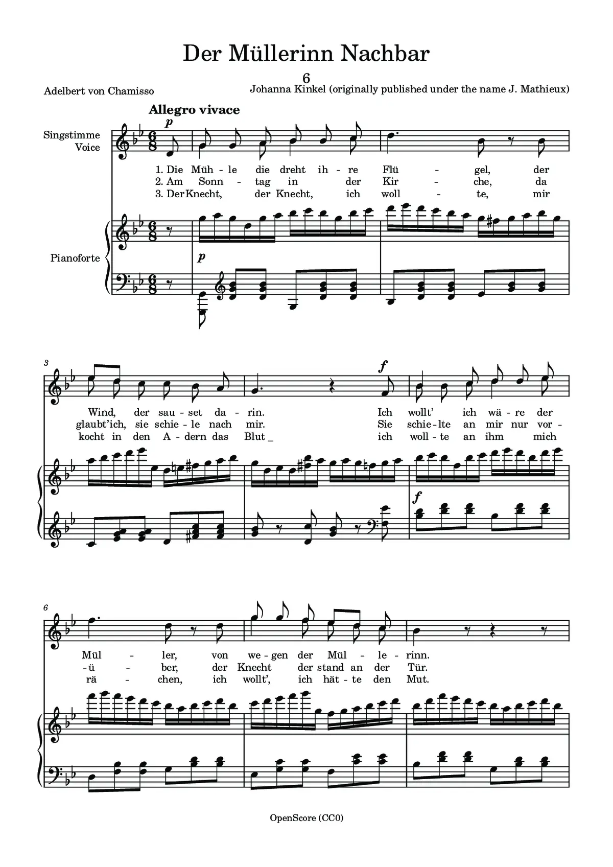 Der Müllerinn Nachbar - Page 1