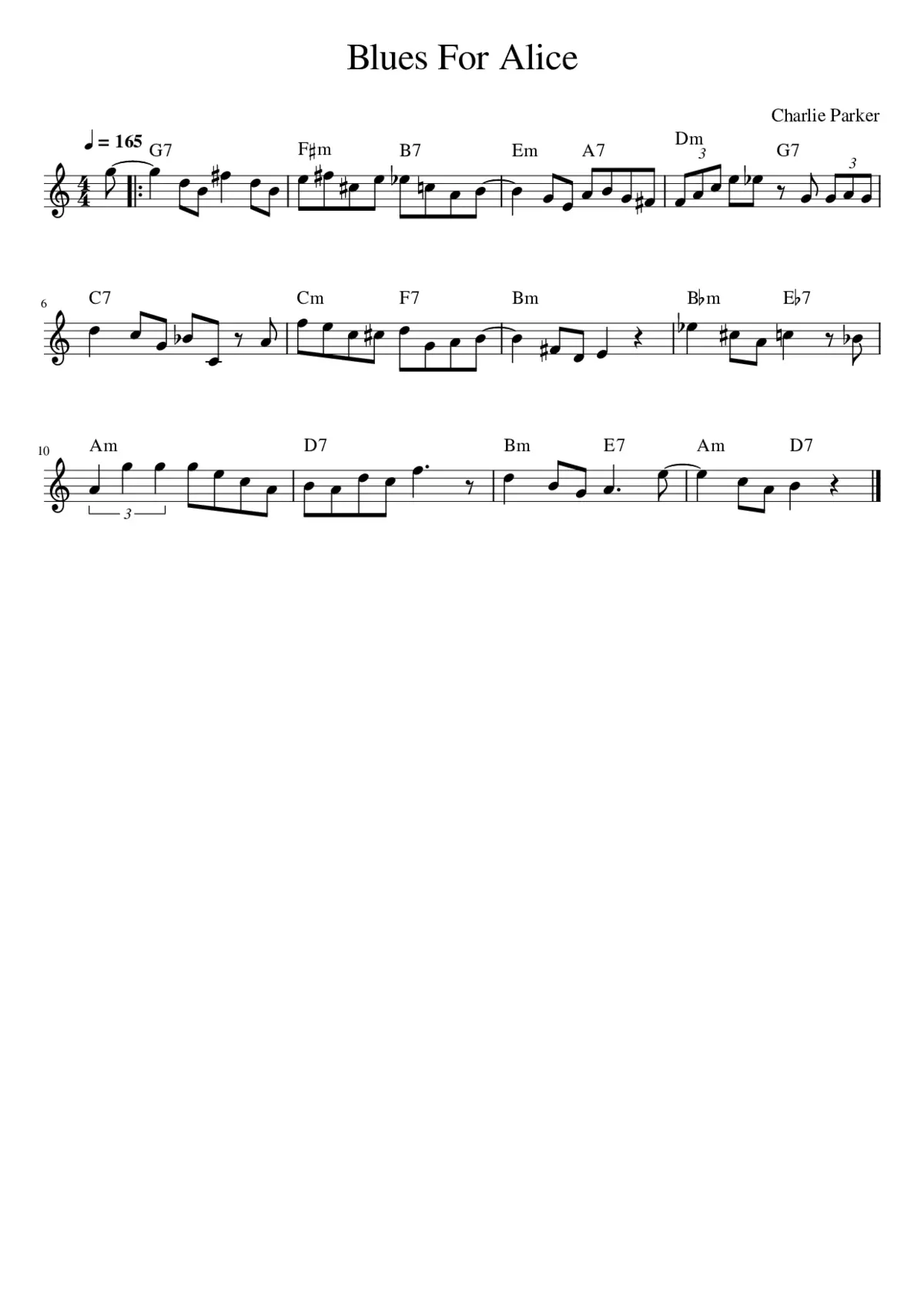 blues for alice - Page 1