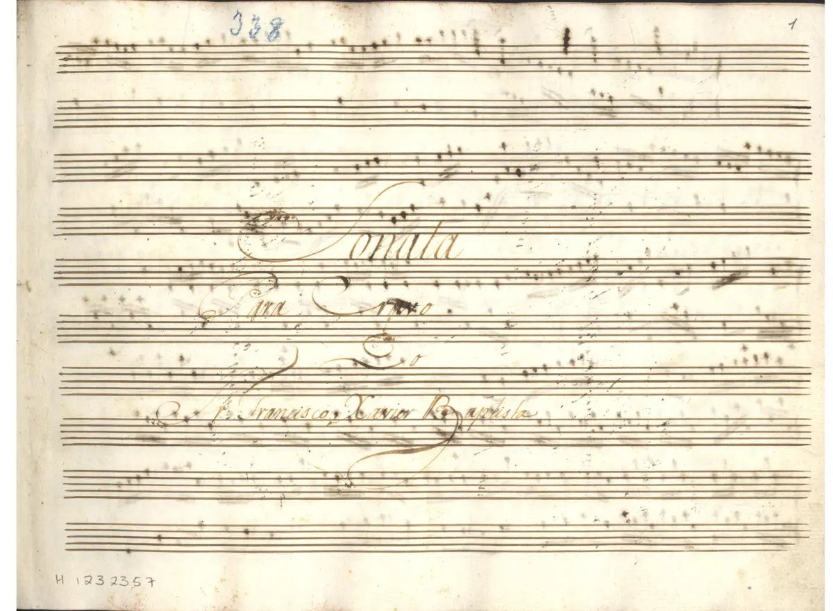 Keyboard Sonatas - Page 1