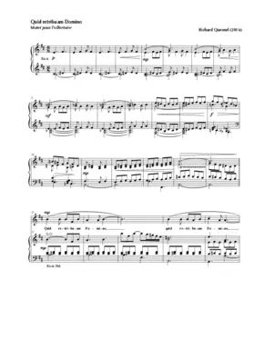 Quid retribuam Domino