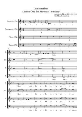 Lamentations of Jeremiah