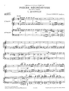 3 Pièces récréatives