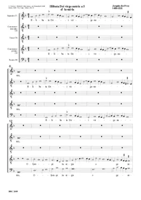 Illibata Dei Virgo nutrix