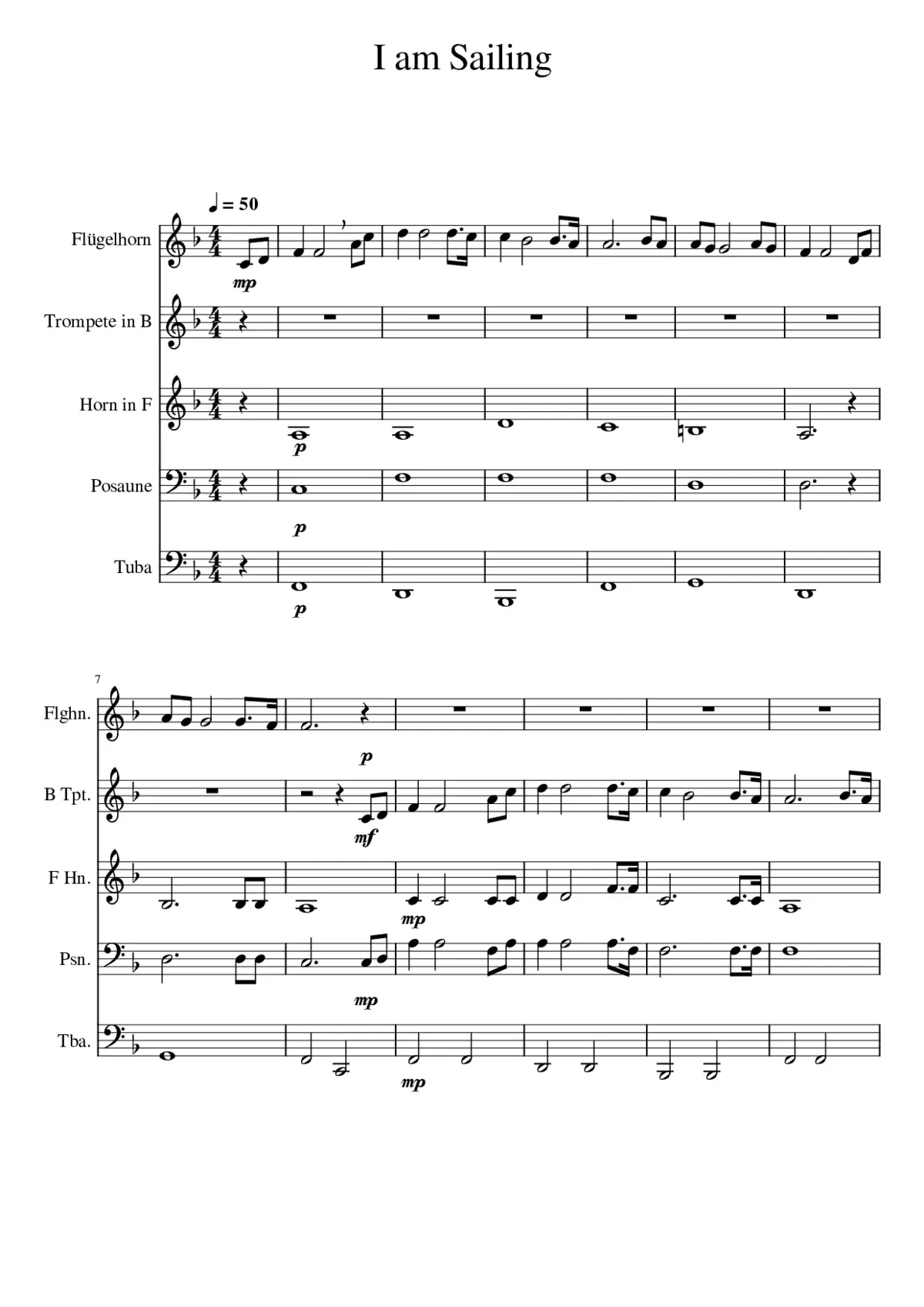 i am sailing - Page 1