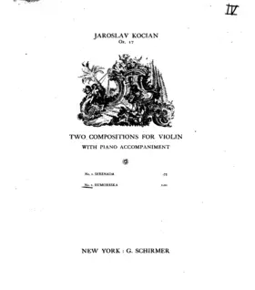 2 Compositions for Violin and Piano