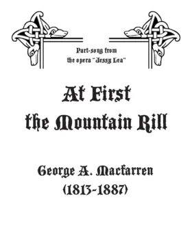 At first the mountain rill