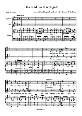 Das Lied der Nachtigall