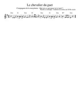 Le chevalier du guet