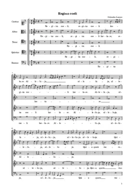 Regina coeli a 5 1604b