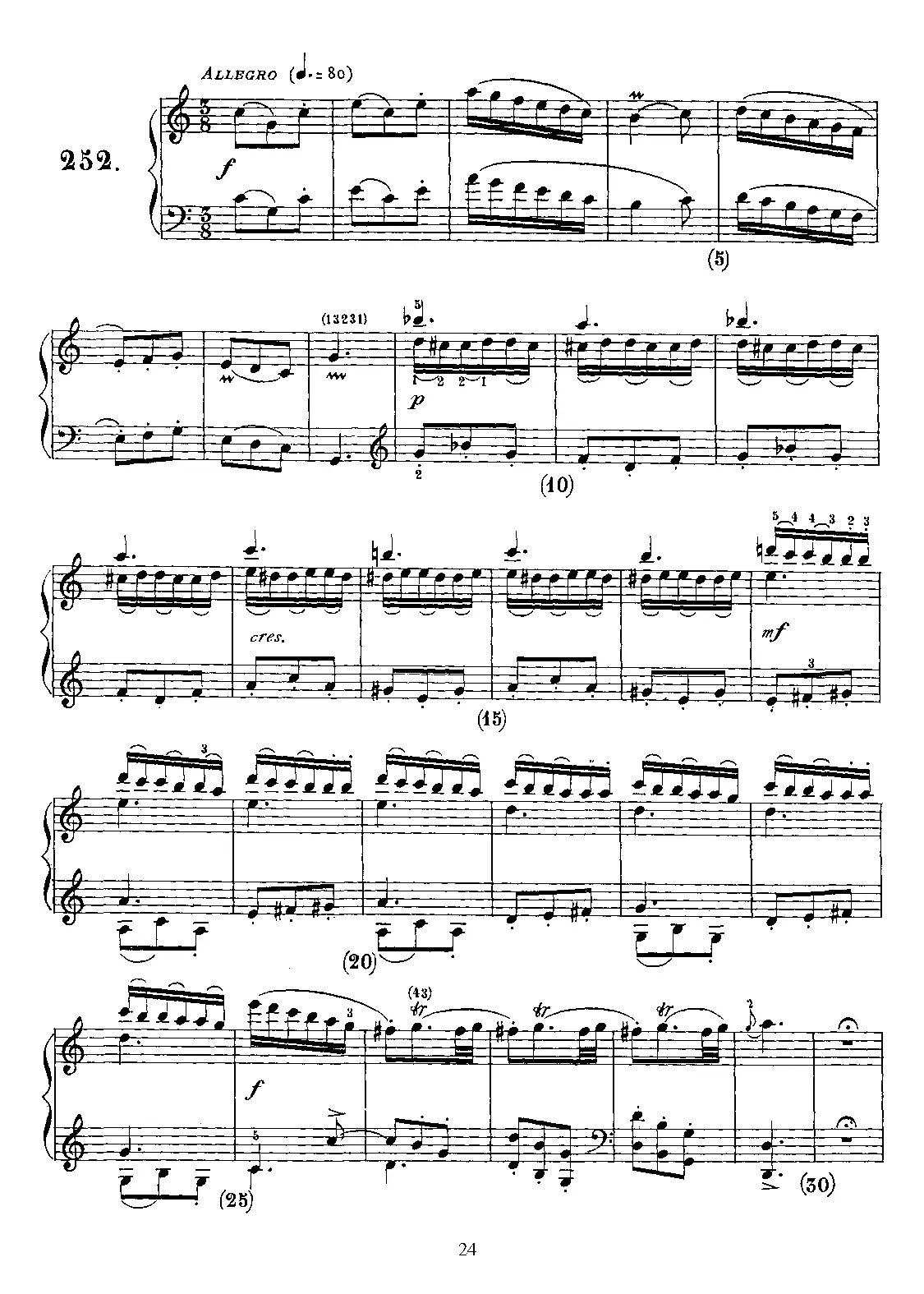 Keyboard Sonata in C major - Page 1