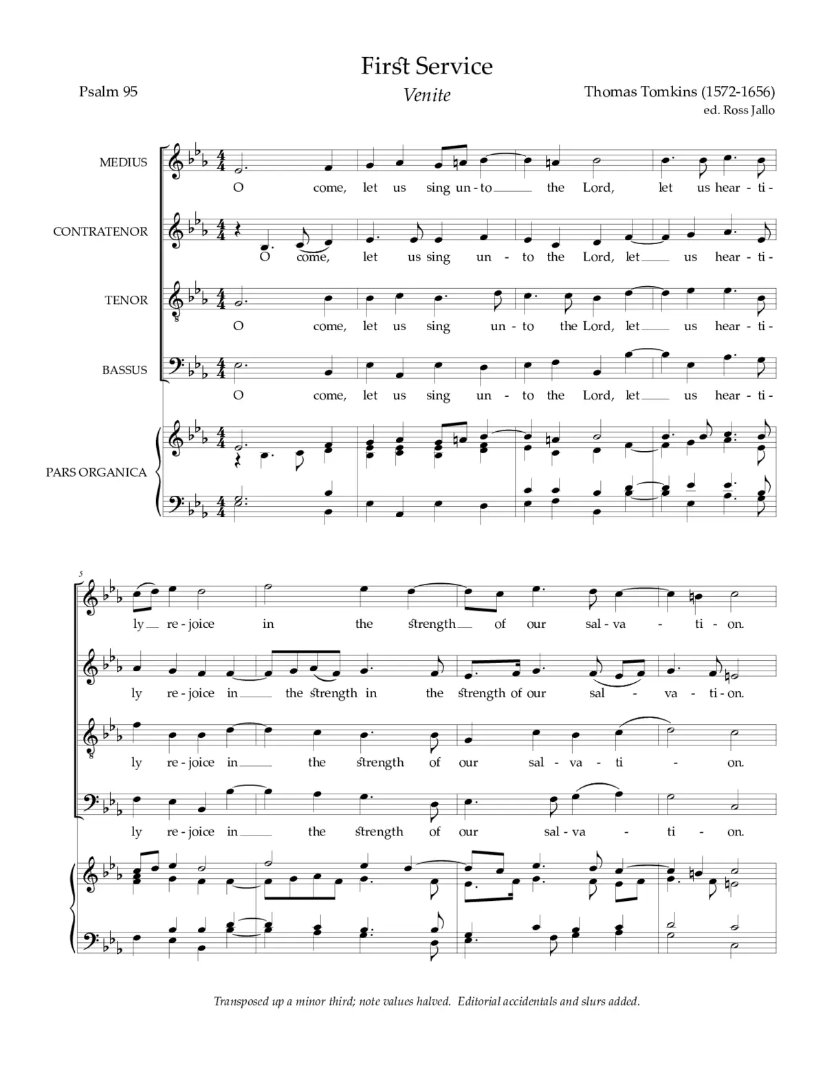 Morning Canticles from The First Service - Page 1