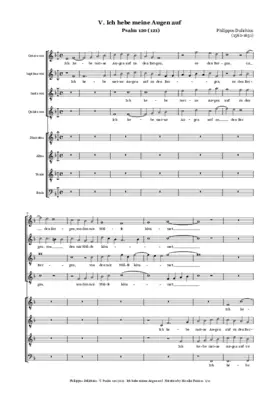 Ich hebe meine Augen auf