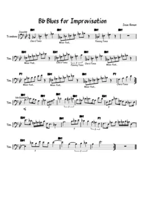 Bb Blues for Improvisation