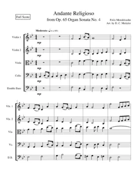 Organ Sonata No.4, MWV W 59