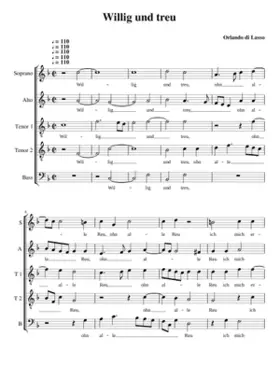 Willig und treu