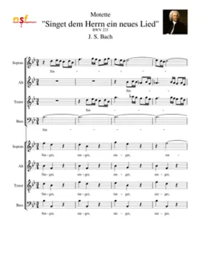 Singet dem Herrn ein neues Lied BWV 225