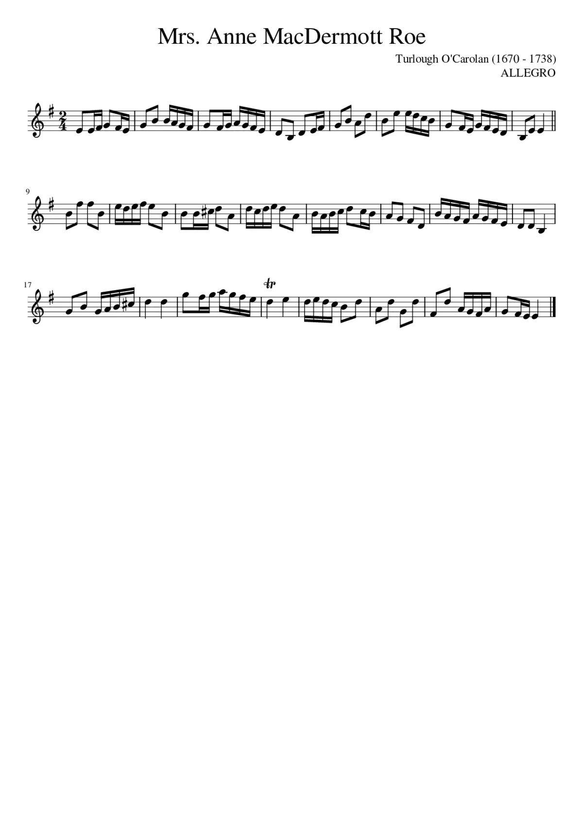 Mrs. Anne MacDermott Roe - Page 1