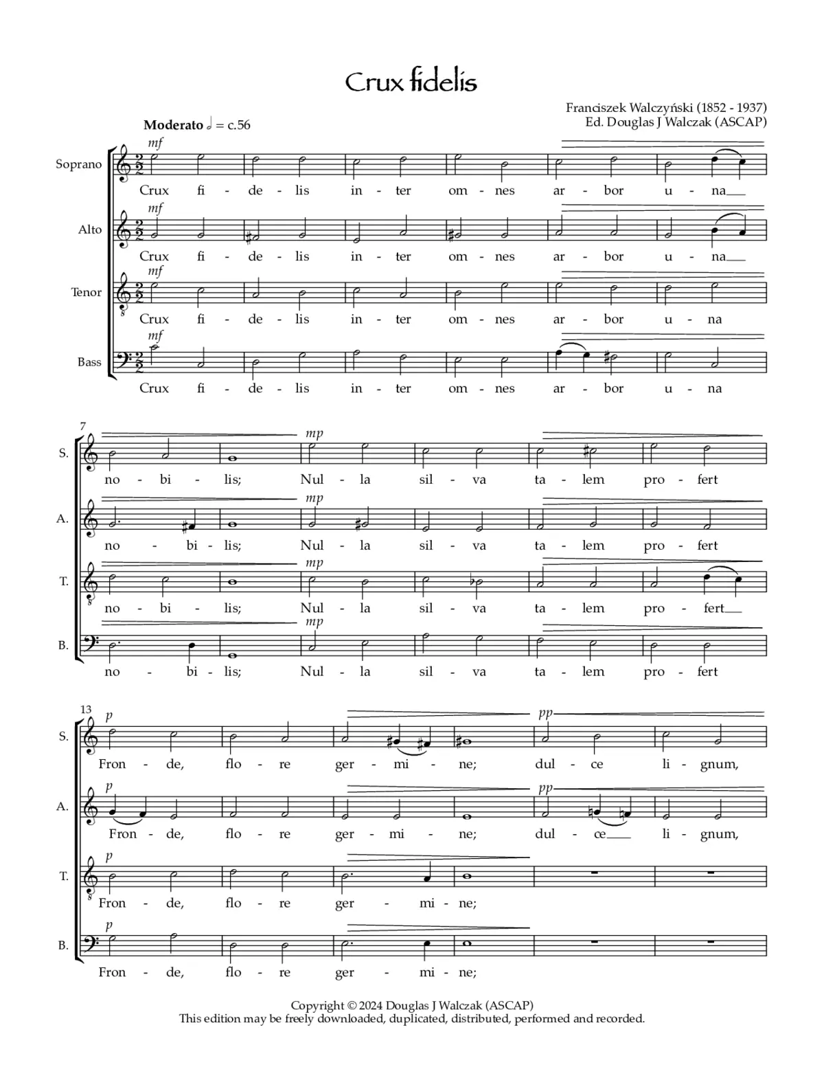 Crux fidelis - Page 1
