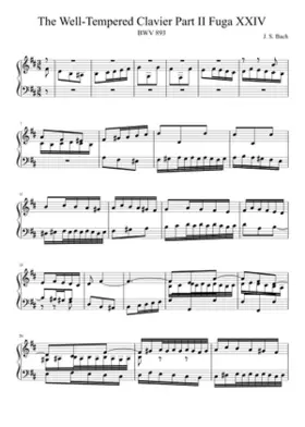 Prelude and Fugue in B minor BWV 893