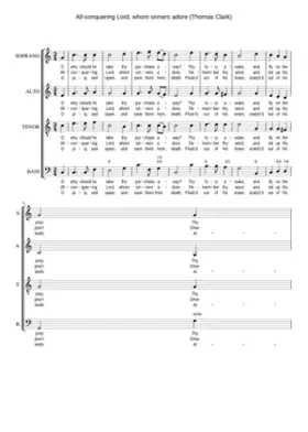 All-conquering Lord whom sinners adore