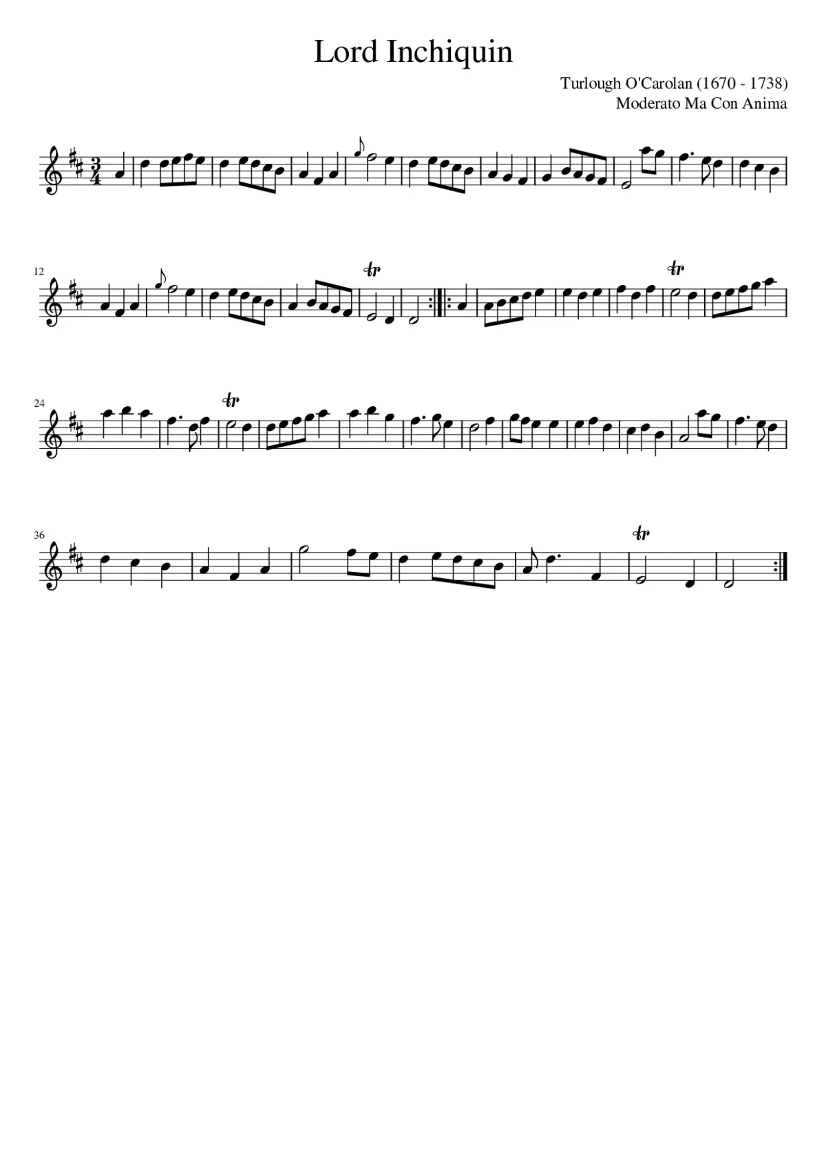 Lord Inchiquin - Page 1