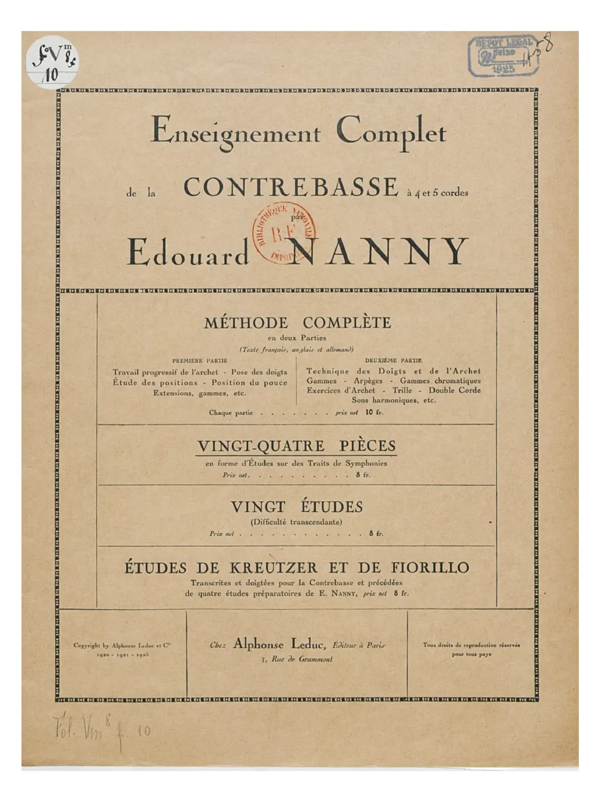 24 Pièces en forme d'études - Page 1