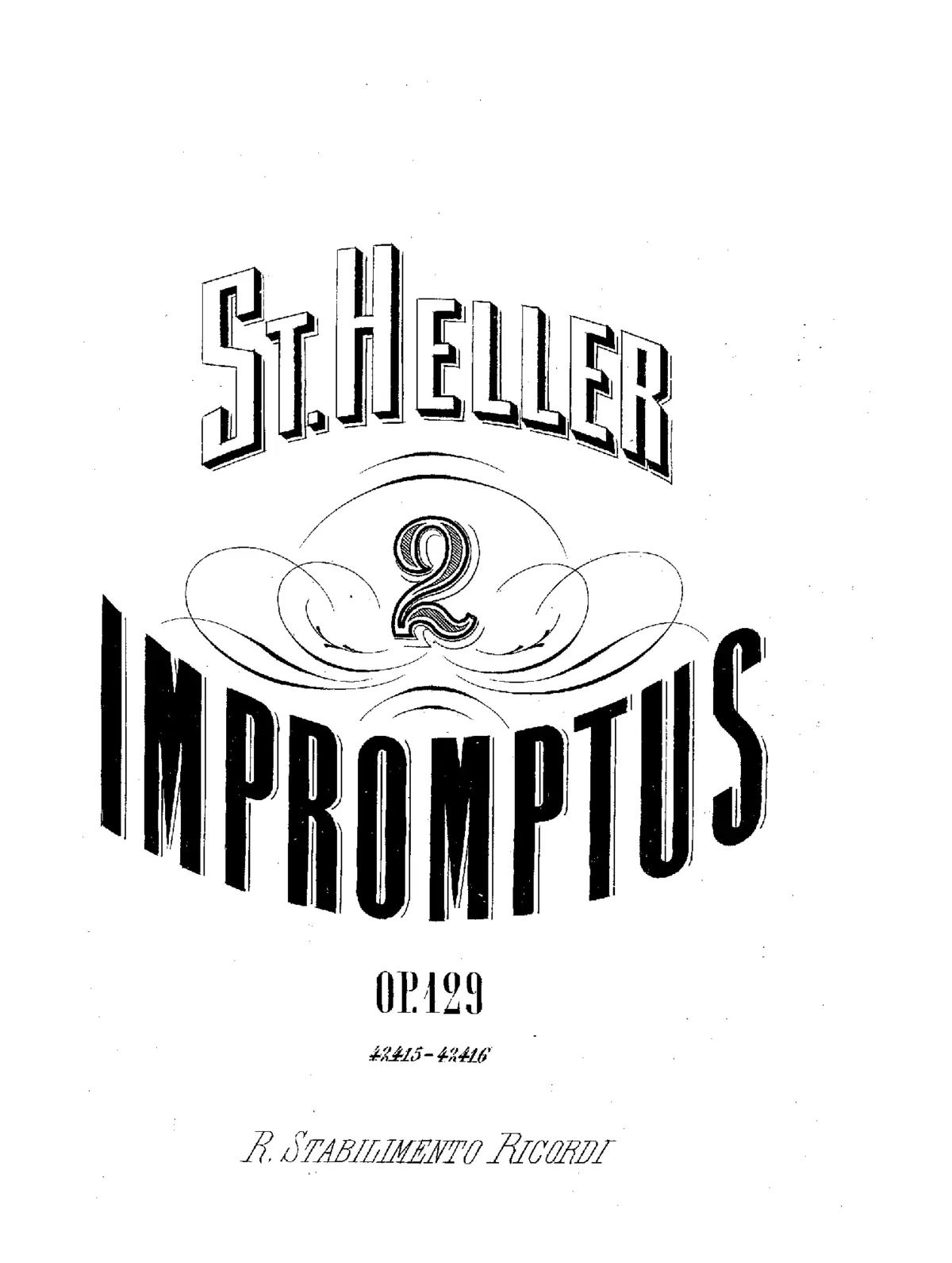 2 Impromptus - Page 1
