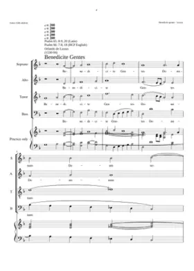 Benedicite gentes