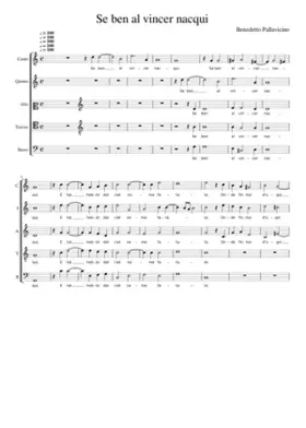 Se ben al vincer nacqui