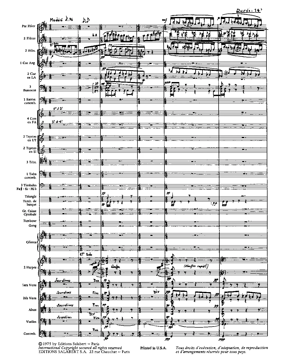 Shéhérazade, ouverture de féerie - Page 1