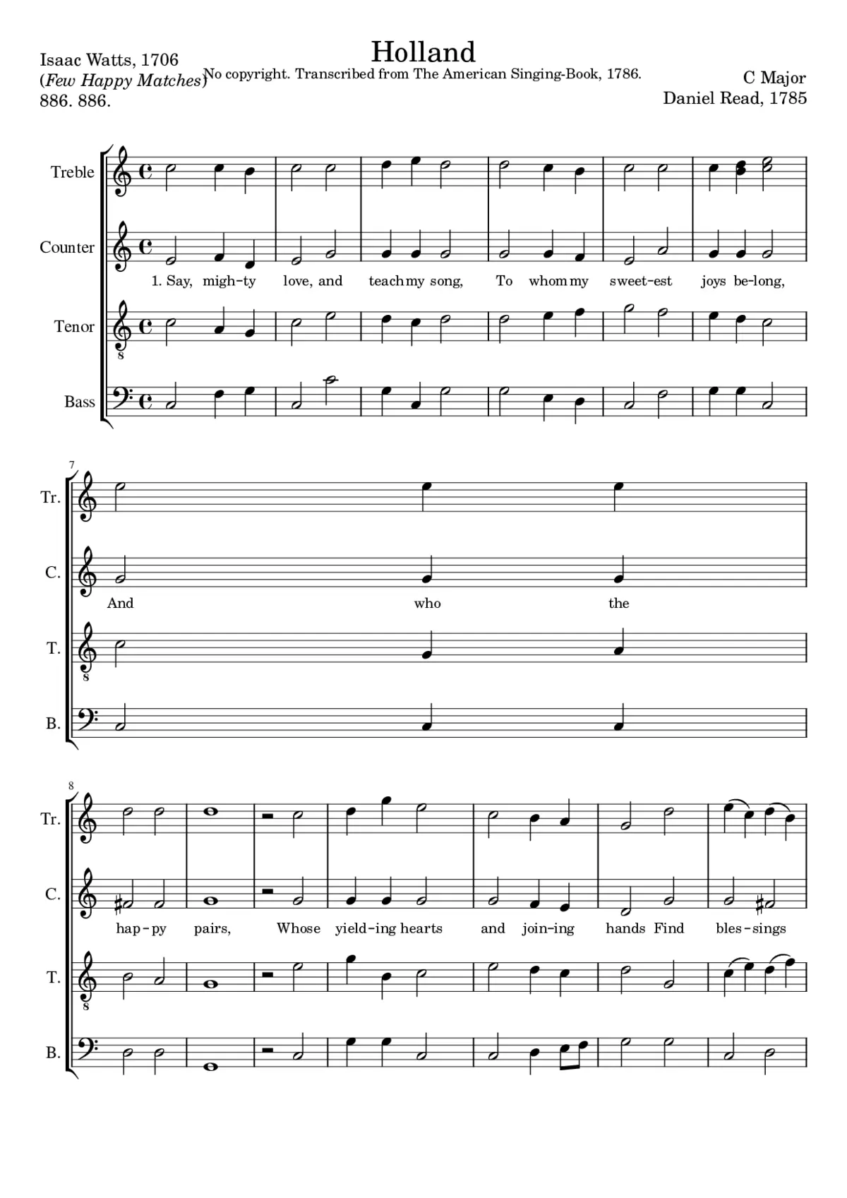 Holland - Page 1