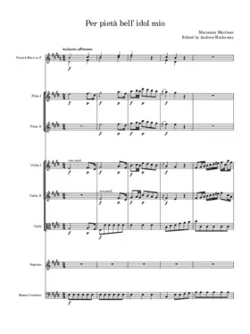 Per pietà bell' idol mio