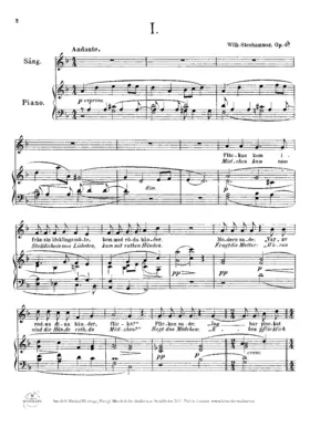 2 Songs from 'Idyll and epigram'