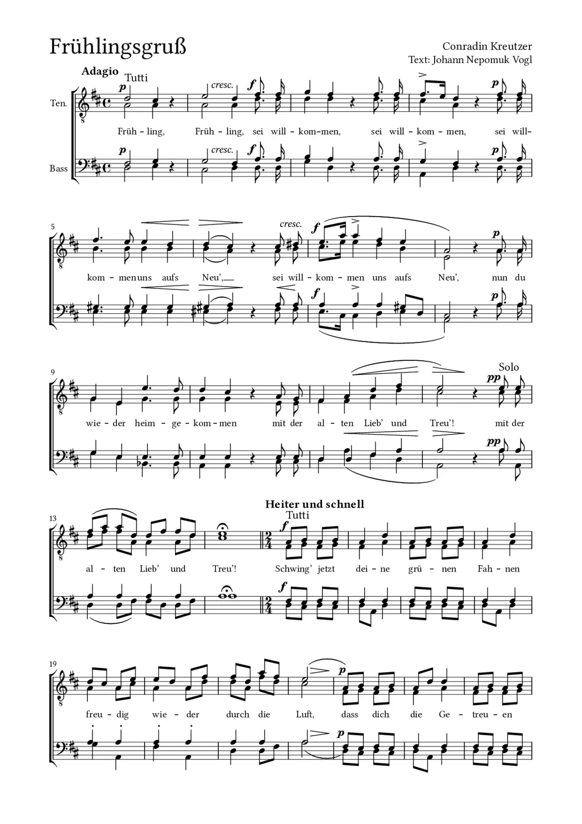 Frühlingsgruß - Page 1