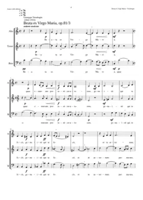 Beata es Virgo Maria