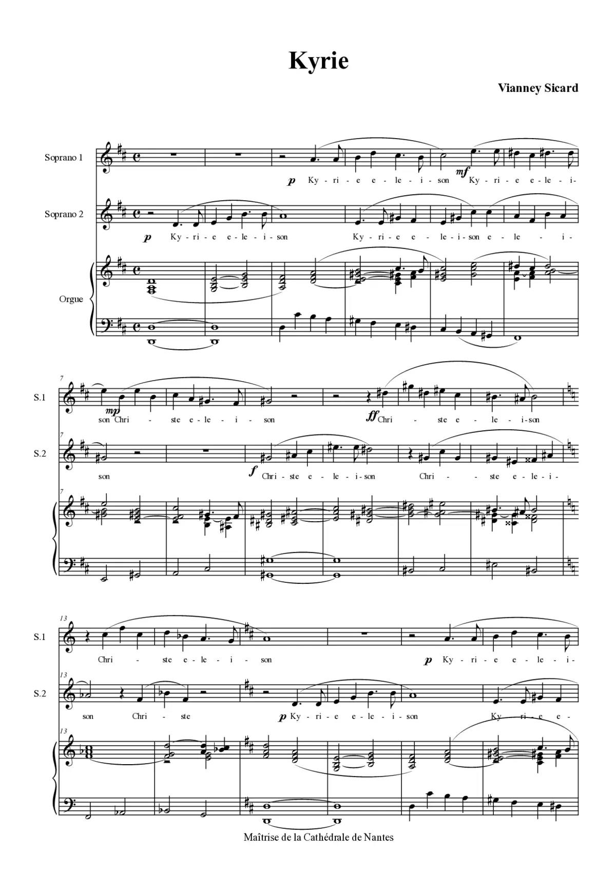 Kyrie - Page 1