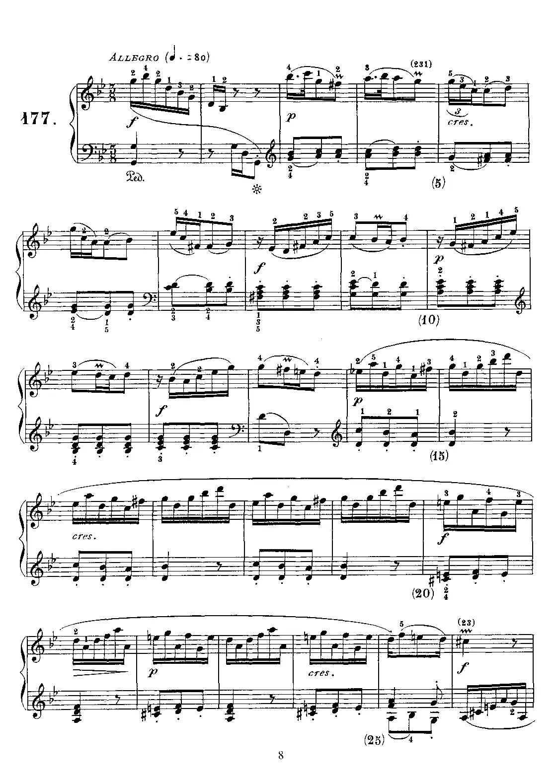 Keyboard Sonata in G minor - Page 1