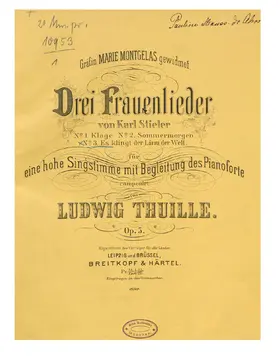 3 Frauenlieder