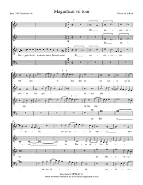 Magnificat vii toni