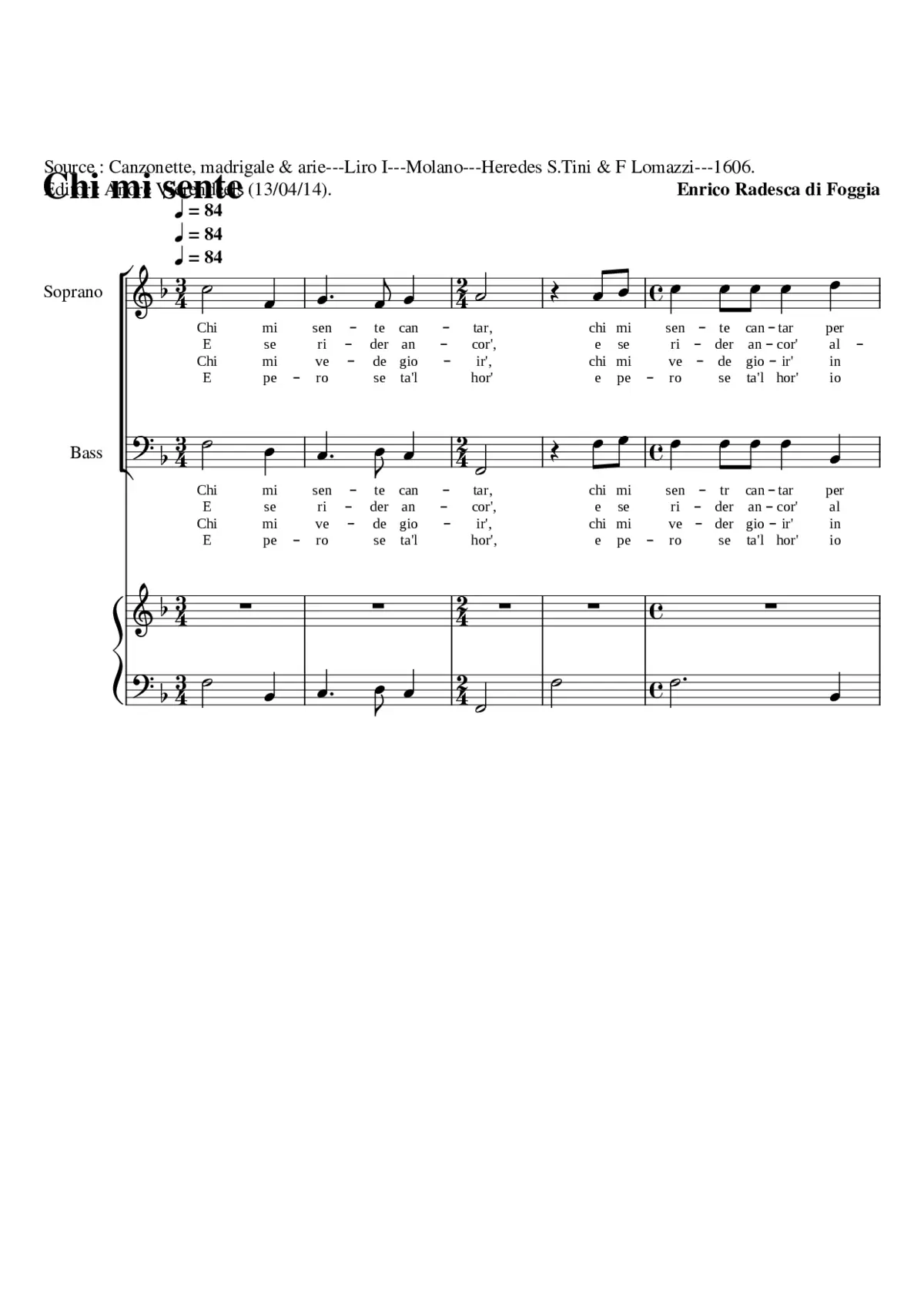 Chi mi sente - Page 1