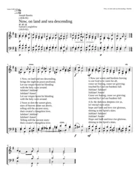 Now on land and sea descending