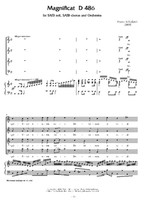 Magnificat, D486